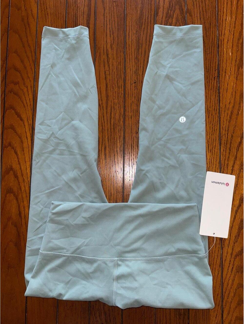 Lululemon Wunder Train High Rise 25” Misty Glade Size 8 NWT
